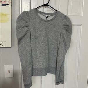 Rebecca Minkoff Janine Heather gray sweatshirt size small